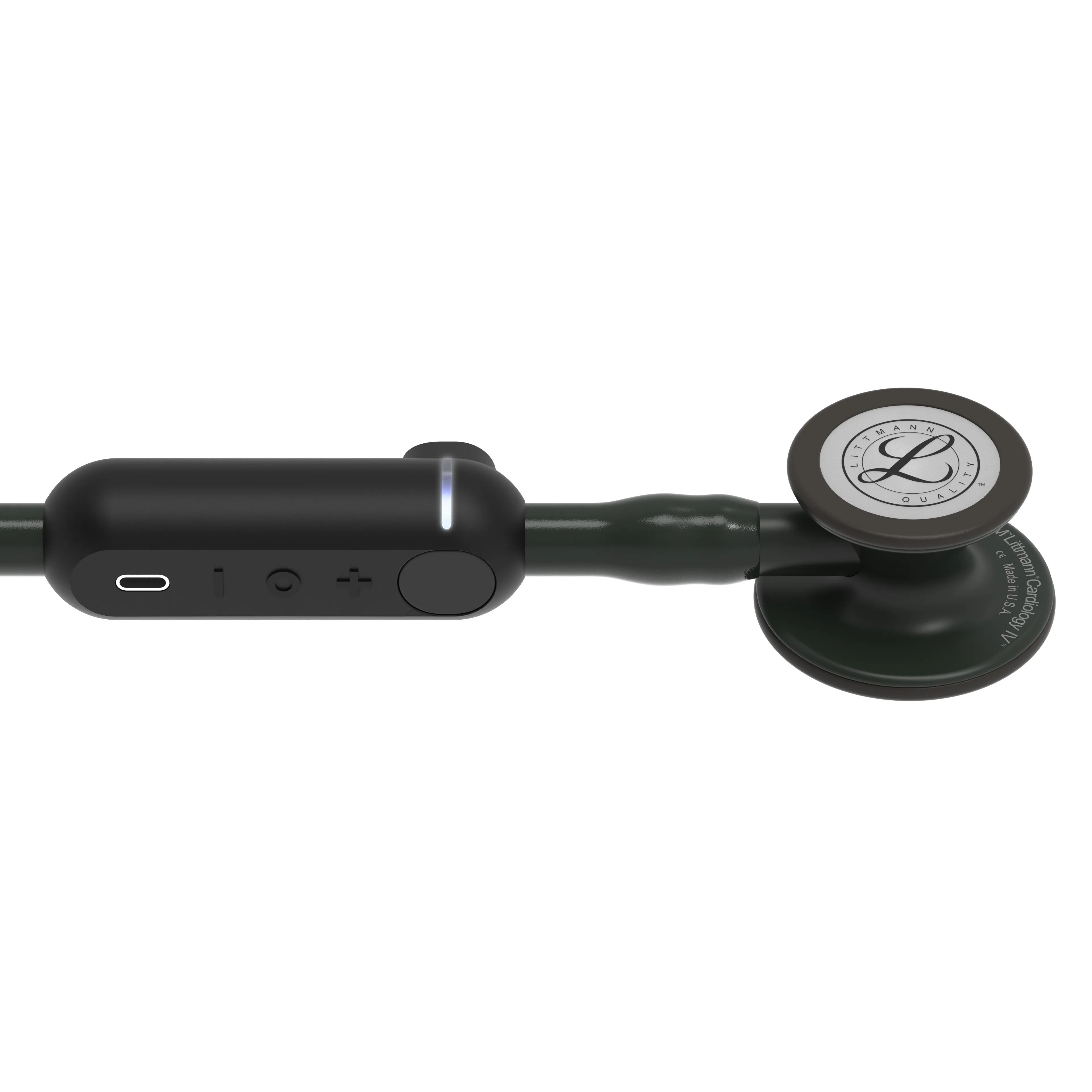 Bruststück vom Littmann Stethoskop 3 Nahaufnahme eines Bruststückes vom Littmann Stethoskop.