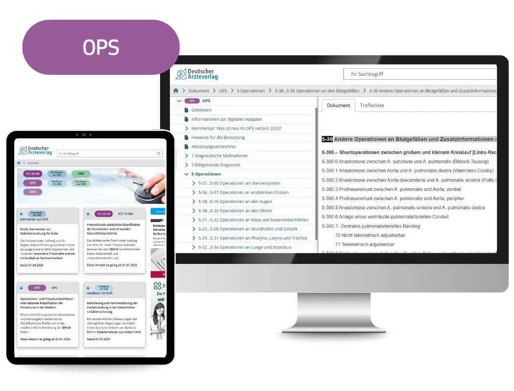 OPS Systematisches Verzeichnis - Online-Version OPS Systematisches Verzeichnis - Online-Version