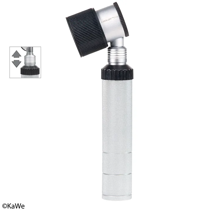 KaWe EUROLIGHT D30 Dermatoskop 2,5 V, XH Griff C mit Clic-Verschluss KaWe EUROLIGHT D30 Dermatoskop 2,5 V, XH Griff C mit Clic-Verschluss
