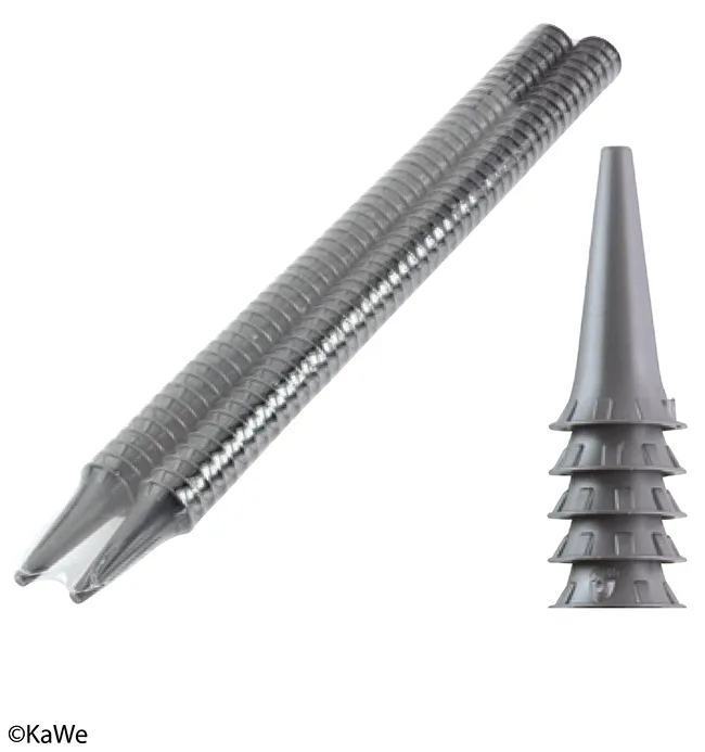Einweg-Ohrtrichter groß, anthrazit, Ø 4 mm Einweg-Ohrtrichter groß, anthrazit, Ø 4 mm
