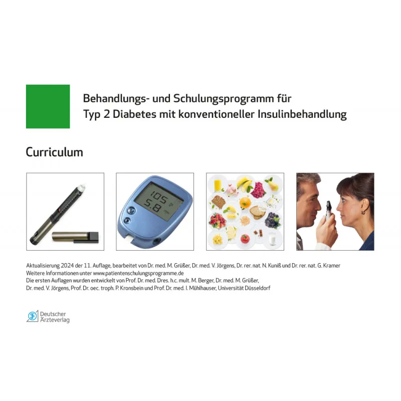 Curriculum Konventionelle Insulintherapie - zum Download Curriculum Konventionelle Insulintherapie - zum Download