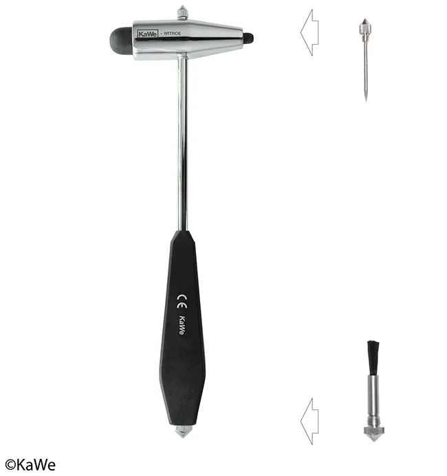 Witroe Reflexhammer, schwer mit schwarzem Kunststoffgriff Witroe Reflexhammer, schwer mit schwarzem Kunststoffgriff