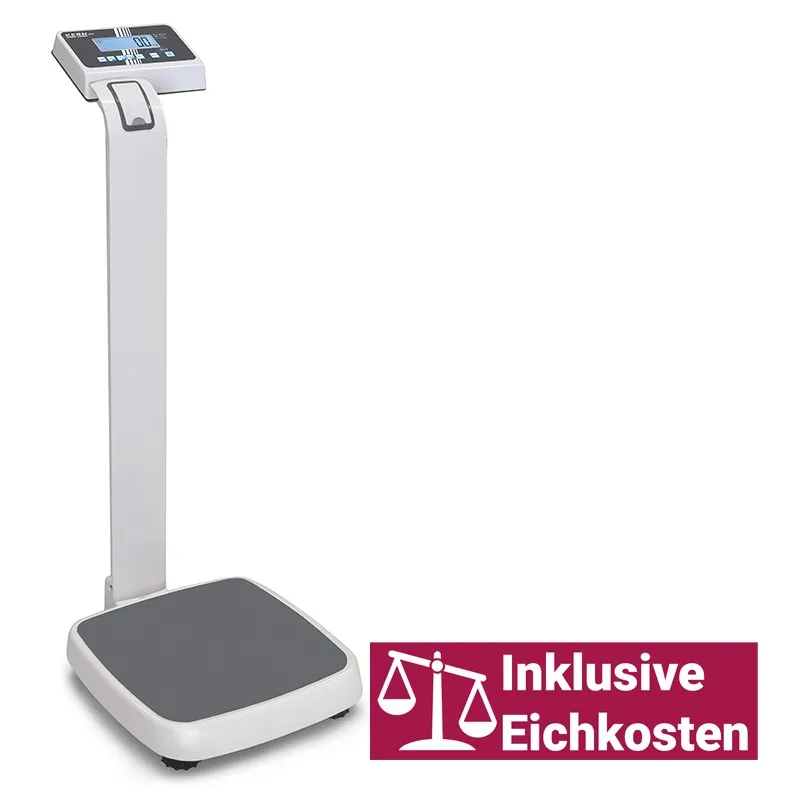 KERN MPE med. Stativwaage mit Körpergrößenmesser, geeicht KERN MPE med. Stativwaage mit Körpergrößenmesser, geeicht