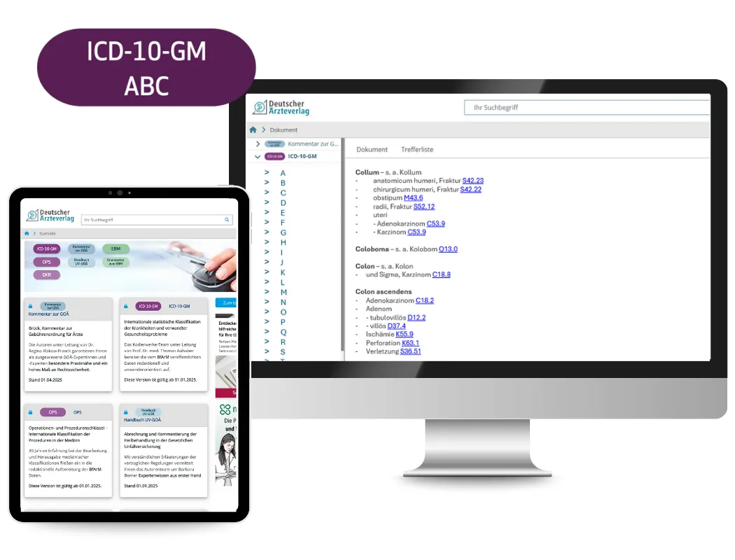 ICD-10-GM Alphabetisches Verzeichnis - Online-Version ICD-10-GM Alphabetisches Verzeichnis - Online-Version
