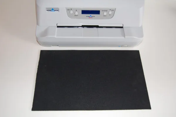 Dämm-Matte zur Geräuschreduktion von Druckern Dämm-Matte zur Geräuschreduktion von Druckern