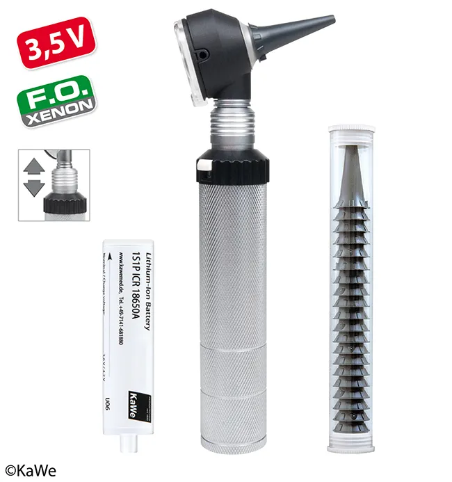 KaWe COMBILIGHT F.O. 30 Otoskop XL, 3,5 V, Griff C KaWe COMBILIGHT F.O. 30 Otoskop XL, 3,5 V, Griff C