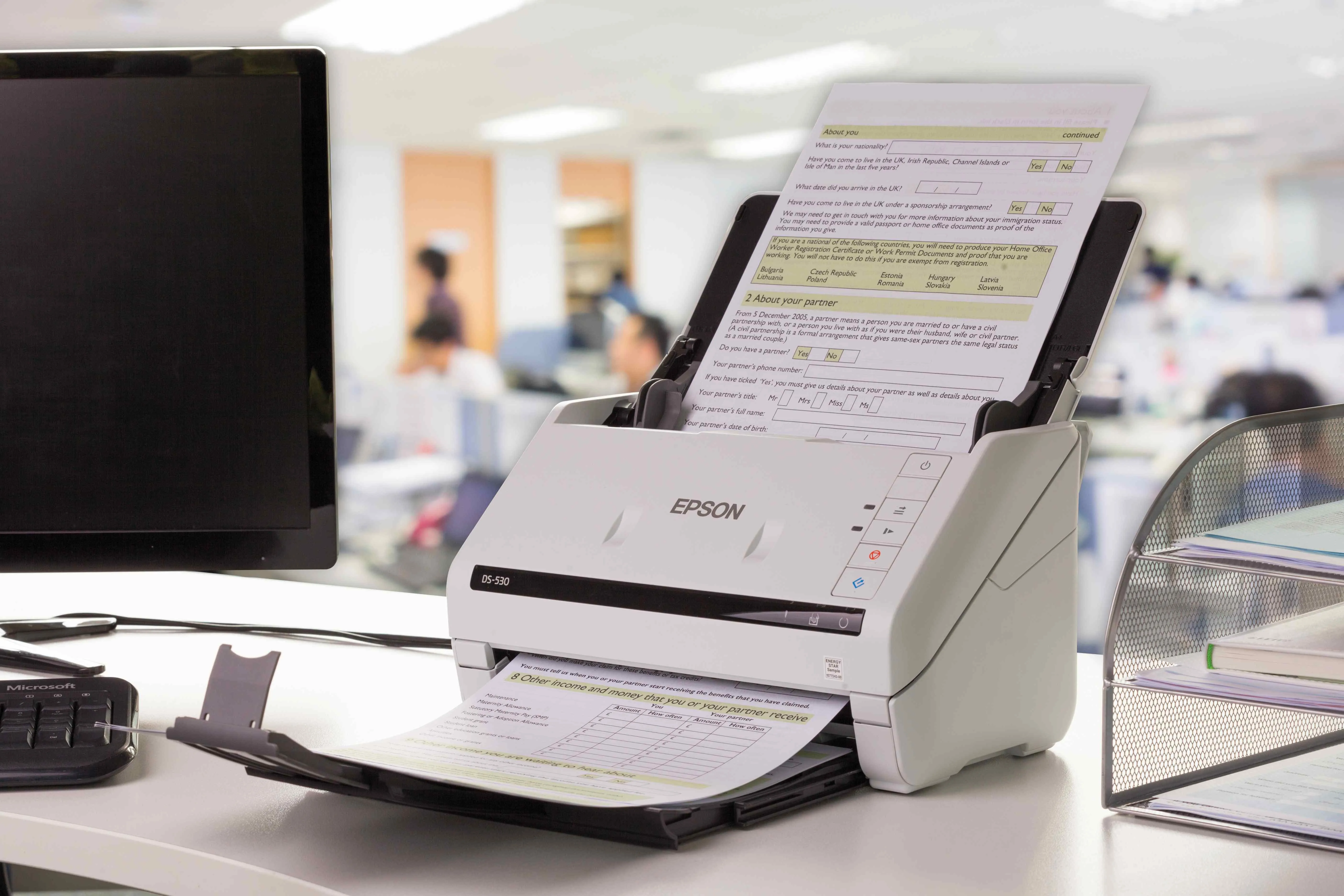 Scanner Epson WorkForce DS-530II Scanner Epson WorkForce DS-530II