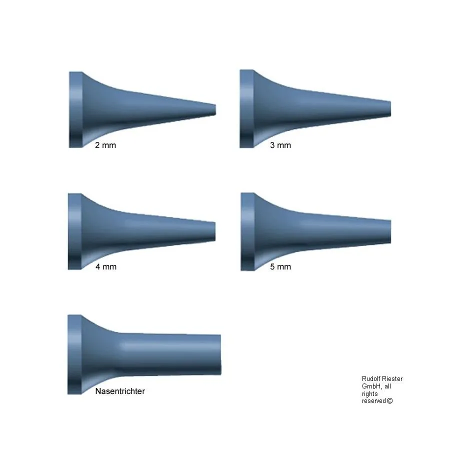 Einmal-Ohrtrichter Ø 4 mm (100 Stk.)