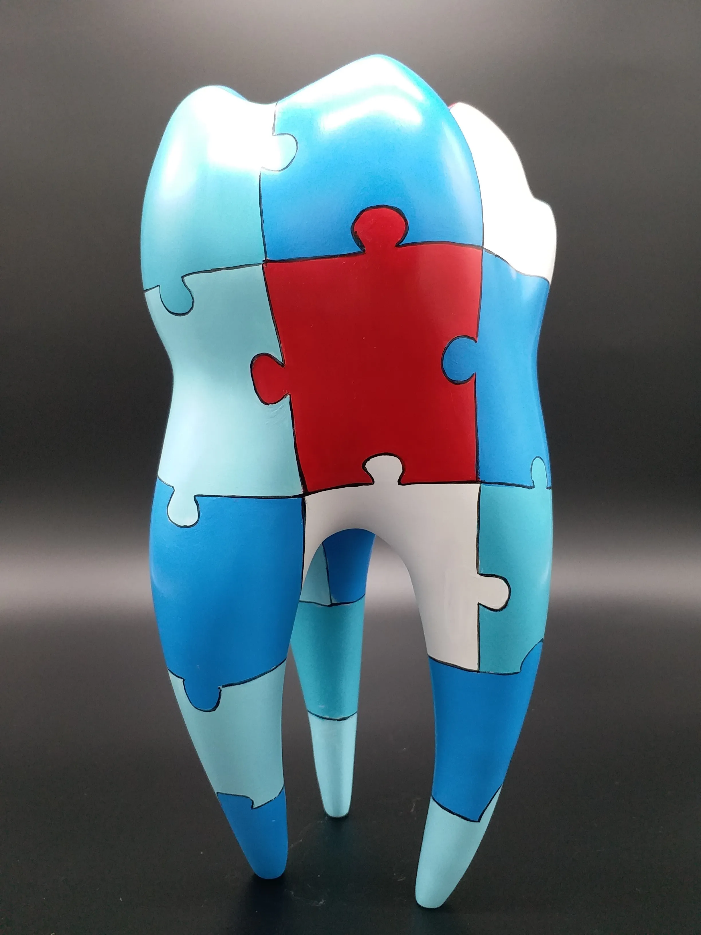 Zahnskulptur "Puzzle Game"