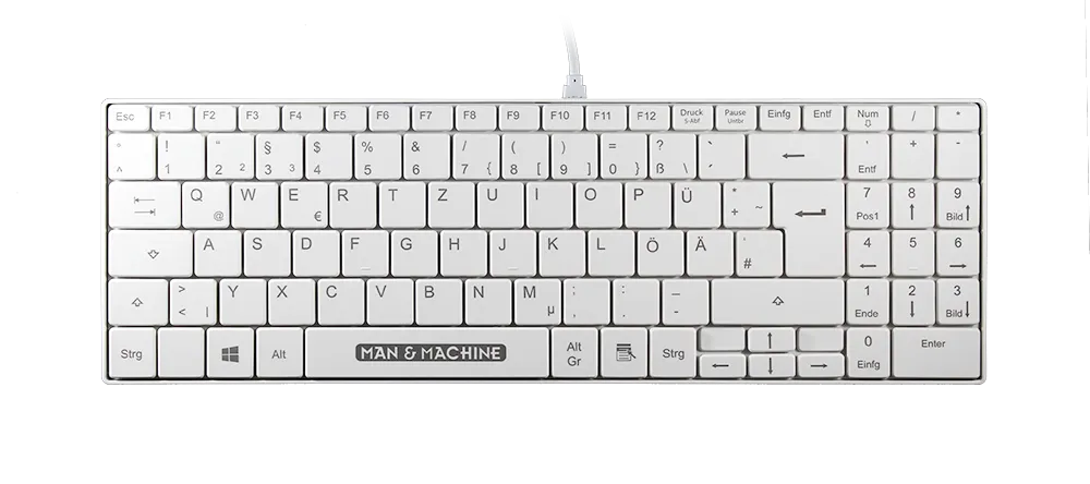 Hygiene-Tastatur (S) desinfizierbar, kompakt Hygiene-Tastatur (S) desinfizierbar, kompakt
