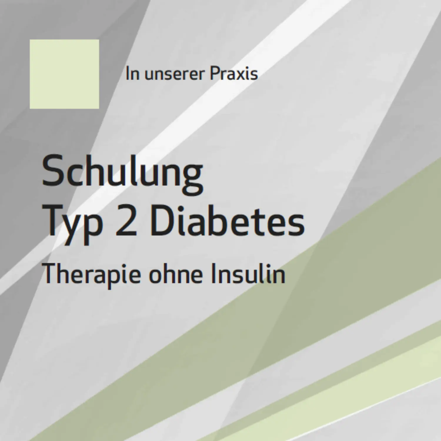 Diabetes - Therapie ohne Insulingabe