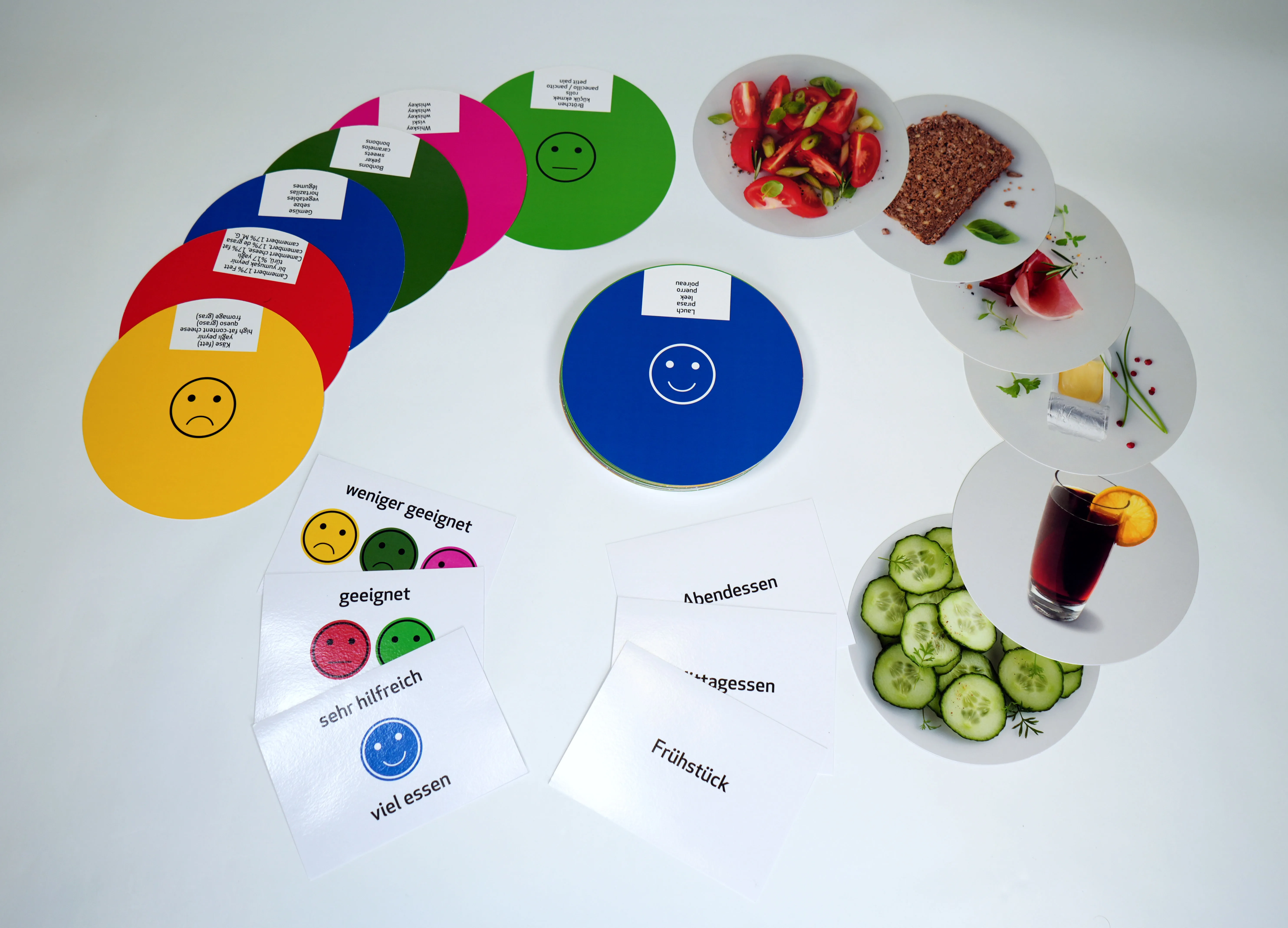 Teller kcal inkl. Zuordnungskarten Teller kcal inkl. Zuordnungskarten