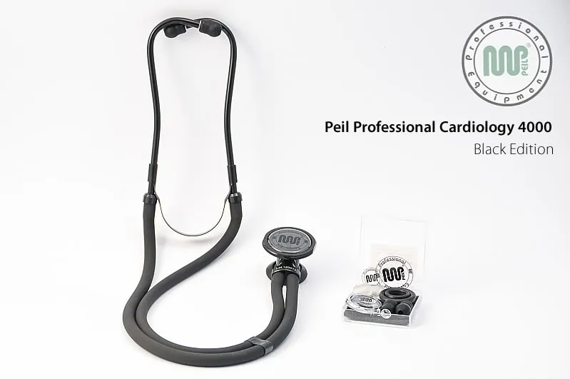 Peil Professional® Cardiology 4000 Stethoskop Black Edition Peil Professional® Cardiology 4000 Stethoskop Black Edition