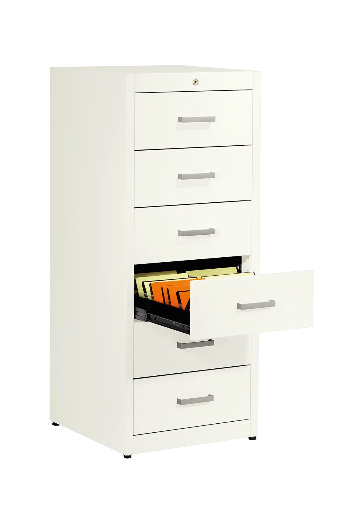 Karteischrank A5, 6 Schubladen, 2-bahnig Karteischrank A5, 6 Schubladen, 2-bahnig