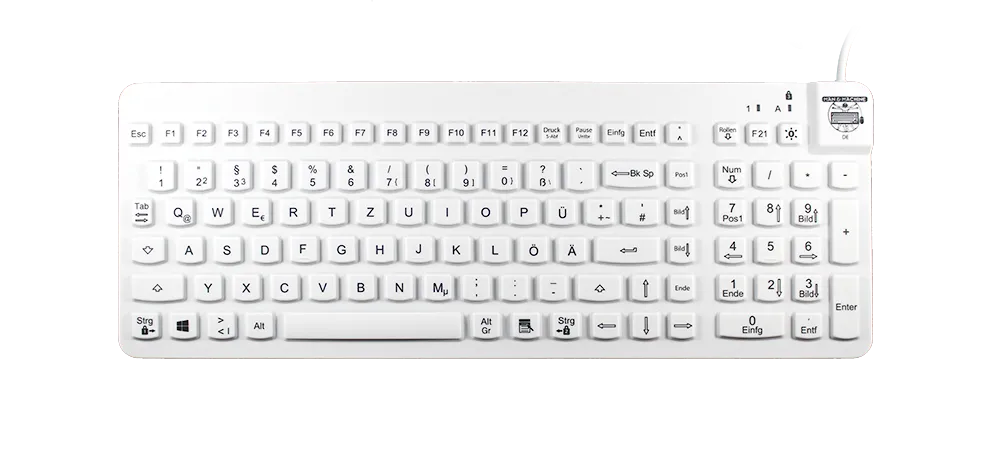 Hygiene-Tastatur (M) versiegelt Hygiene-Tastatur (M) versiegelt