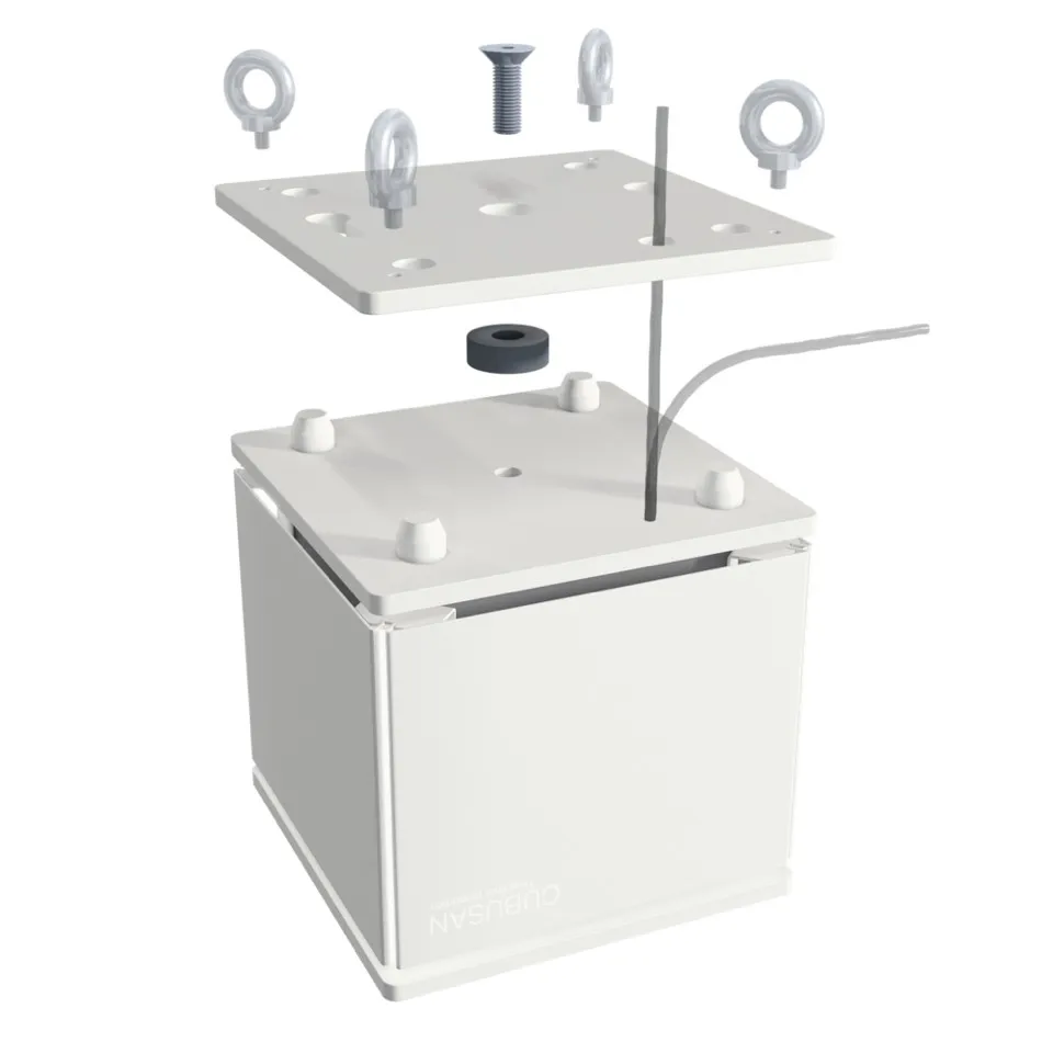 Halterung für Cubusan CP-70 und CP-120 Luftreiniger Halterung für Cubusan CP-70 und CP-120 Luftreiniger