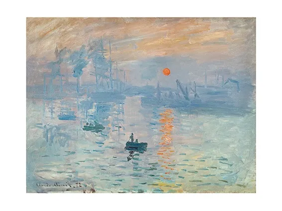 Monet, Impression, Aufgehende Sonne Monet, Impression, Aufgehende Sonne