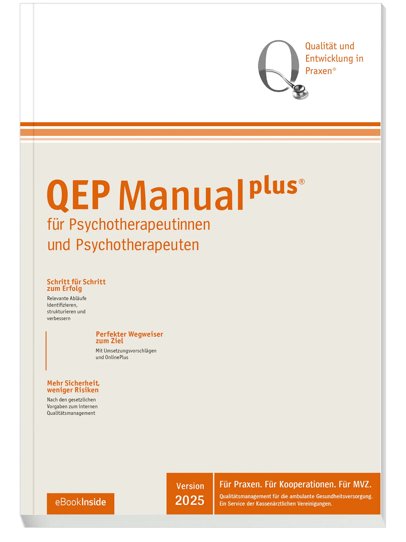 QEP Manual® für Psychotherapeutinnen und Psychotherapeuten QEP Manual® für Psychotherapeutinnen und Psychotherapeuten